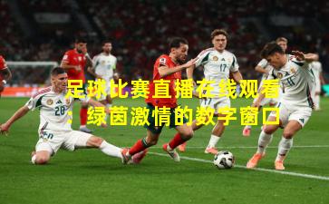 足球比赛直播在线观看：绿茵激情的数字窗口