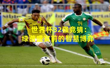 世界杯32强竞猜：绿茵盛宴前的智慧博弈