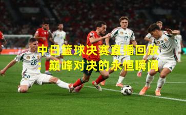 中日篮球决赛直播回放:巅峰对决的永恒瞬间